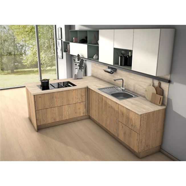 Blat bucatarie Egger, F030 ST75 Mat Piatra, 4100 x 600 x 38 mm