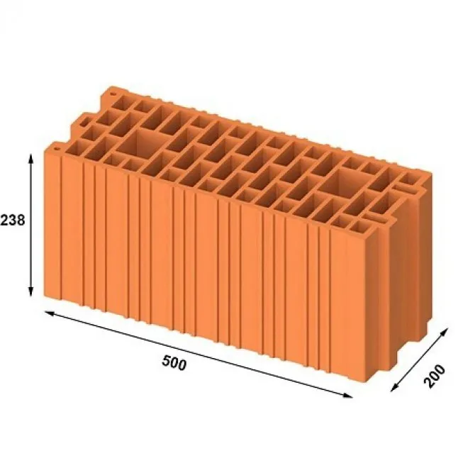 Caramida Brikston BKS 20 N+F 500 x 200 x 238 mm