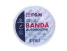 Banda autoadeziva FGM, pentru finisarea rosturilor dintre placile de gips carton din plasa de fibra de sticla, 45 m /rola